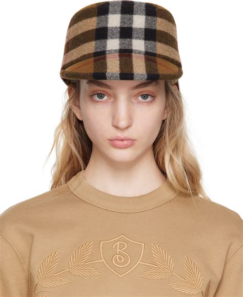 BURBERRY BURBERRY Cap L Polyester BRW Total Pattern .